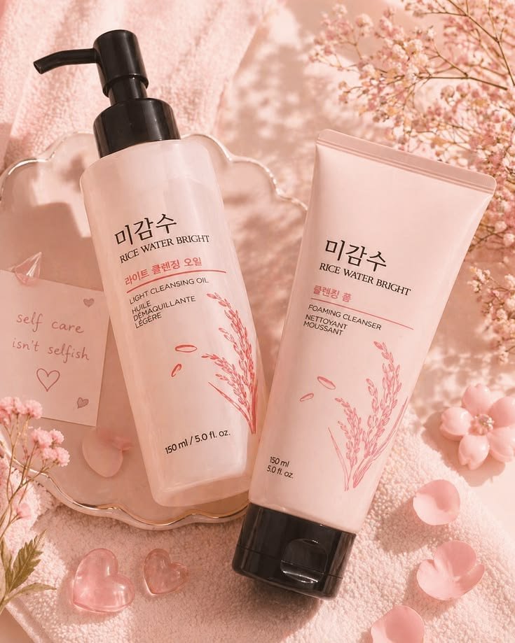 Gentle foaming facial cleanser bottle